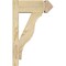 Ekena Millwork Funston Arts & Crafts Rough Sawn Outlooker, Douglas Fir, 6"W x 14"D x 22"H OUT06X14X22FST03RDF - alternate 3
